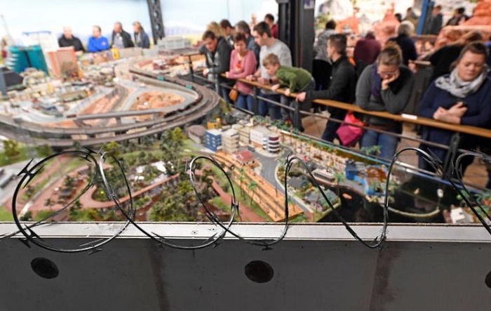 German mini-world park builds a wall around U.S. 